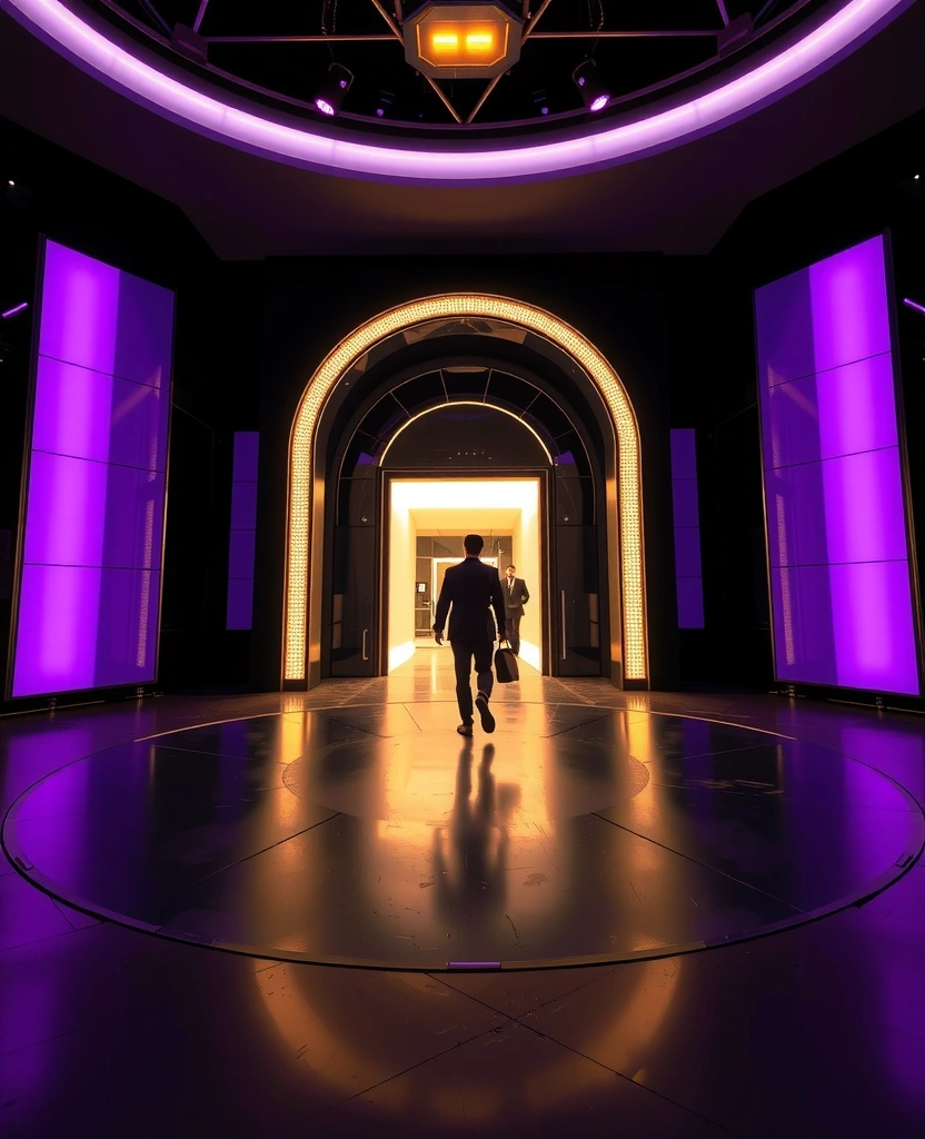 Entrada al estudio LuminForge