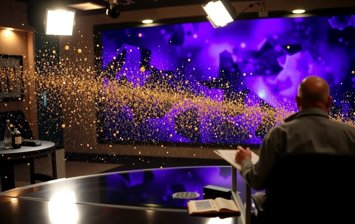 Textura de fondo de polvo dorado